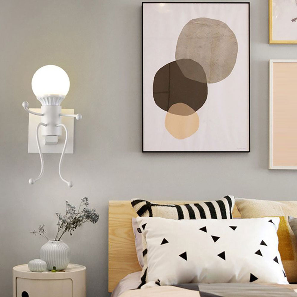 Modern Wall Lamp White/Black Bathroom | Wall Lamp | Led | metal | 110V - 240V | Elegant Wall Illumination