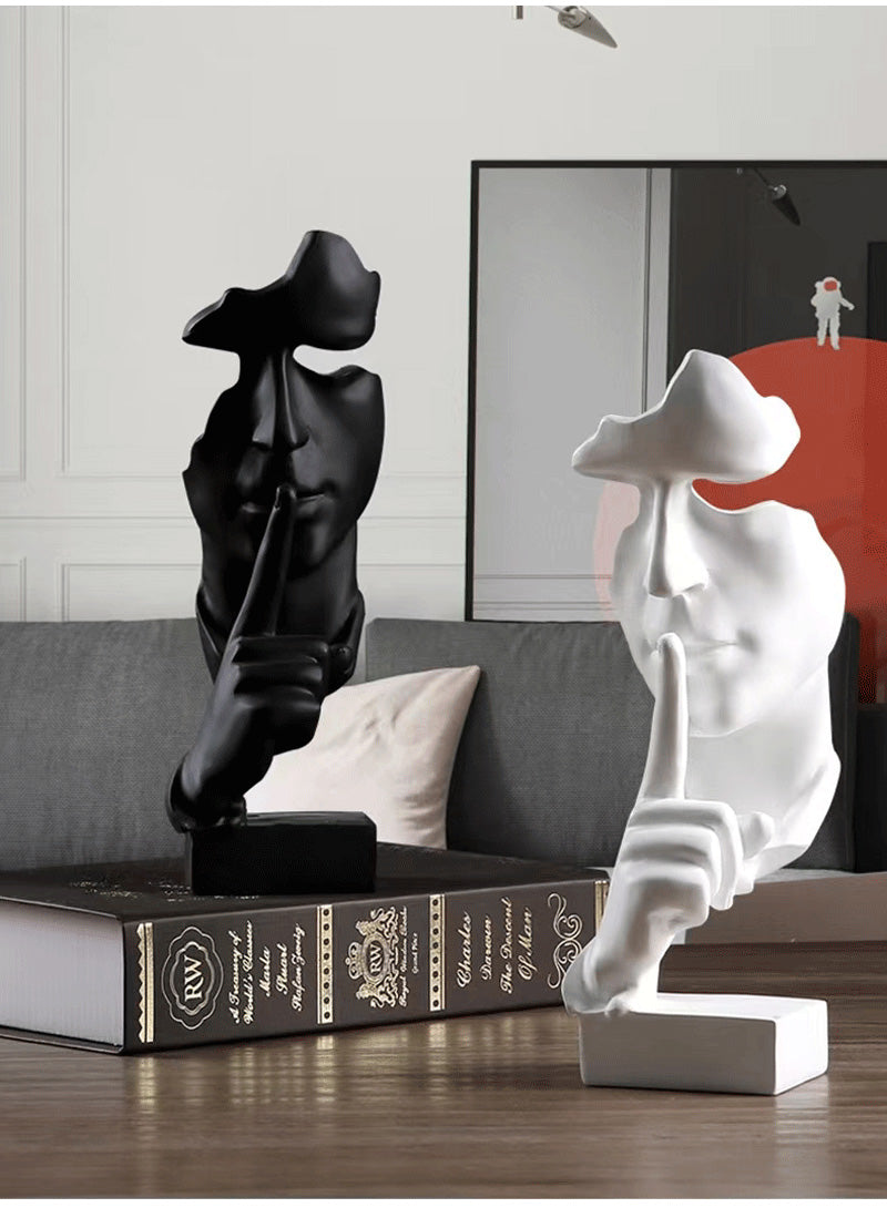 Image Silence | Decorative Item | Plastic | Elegant Home Decor