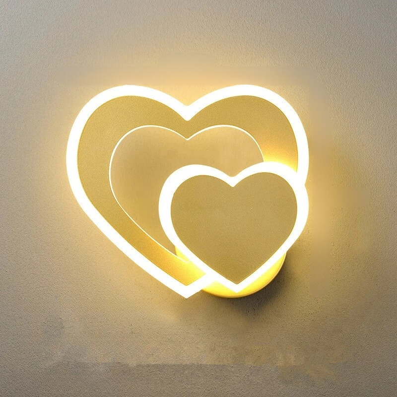 HeartWall Wall Lamp Creative Mood | Wall Lamp | Led | iron | 111V - 240V | Elegant Wall Illumination