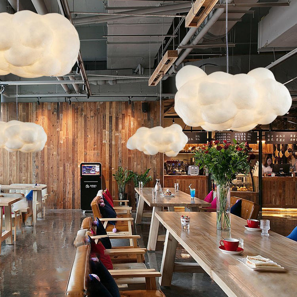 TranquilAura Designer Cloud Hanging Lamp | Lighting | LED | Warm White | Premium Lighting Solution