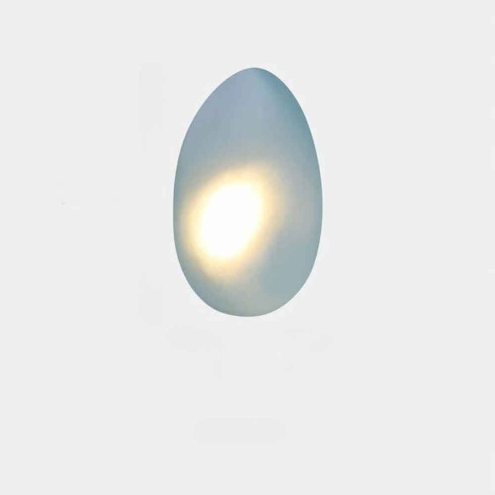 PebbleHue Wall Lamp Glass Wall | Wall Lamp | Led | glass/metal | 5W | 85V - 260V - 90V - 260V | Elegant Wall Illumination