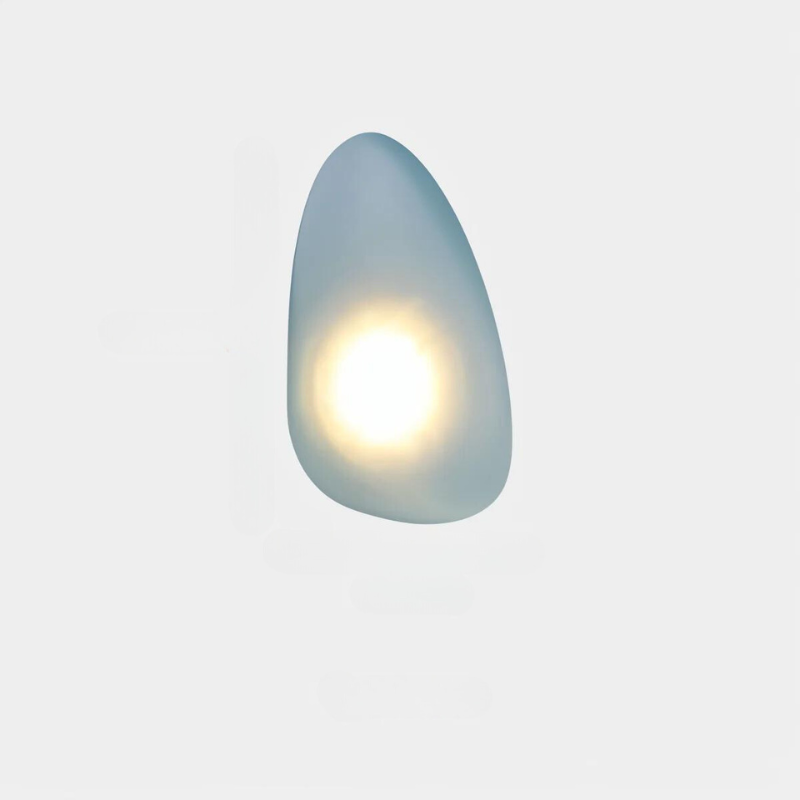 PebbleHue Wall Lamp Glass Wall | Wall Lamp | Led | glass/metal | 5W | 85V - 260V - 90V - 260V | Elegant Wall Illumination