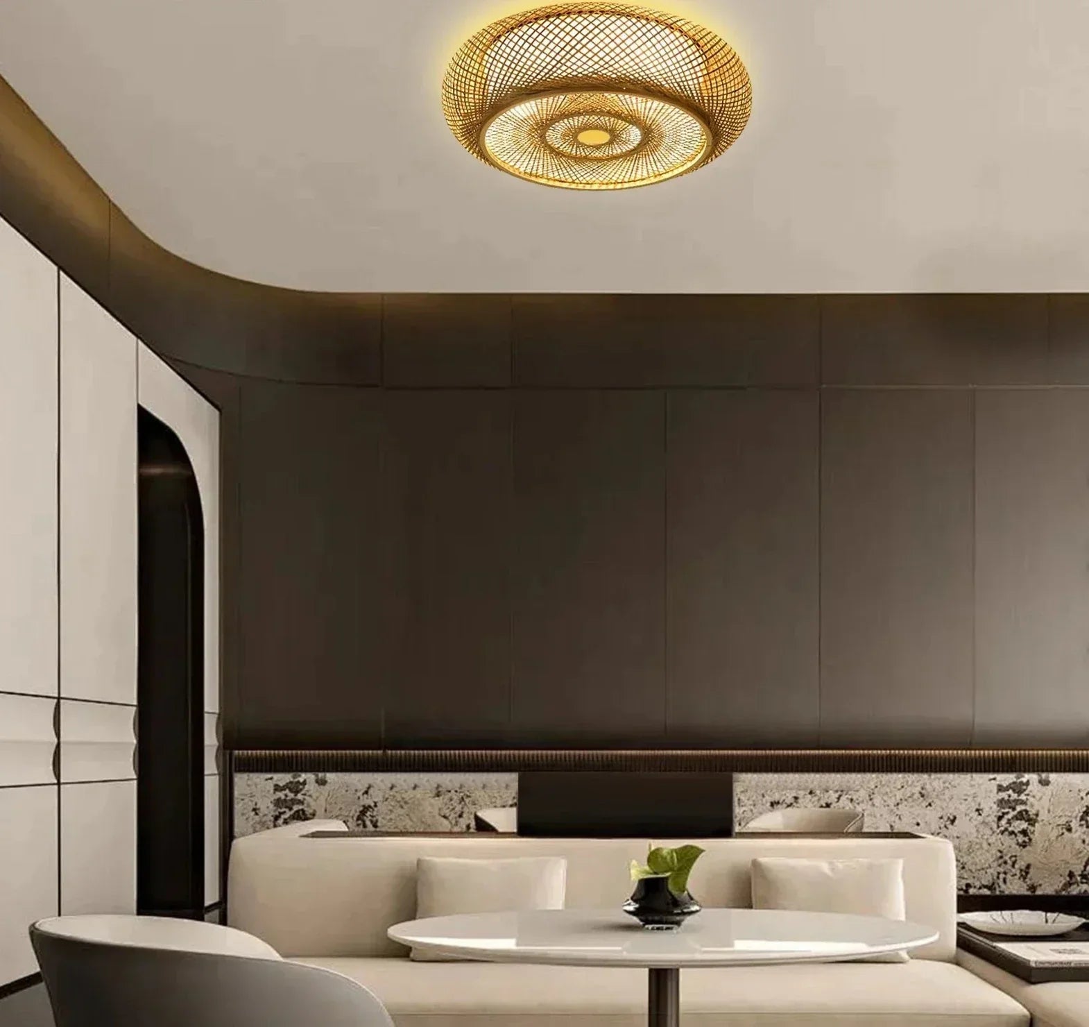 ZenLicht Bamboo Hanging Lamp | Lighting | LED | bamboo/rattan | Premium Lighting Solution