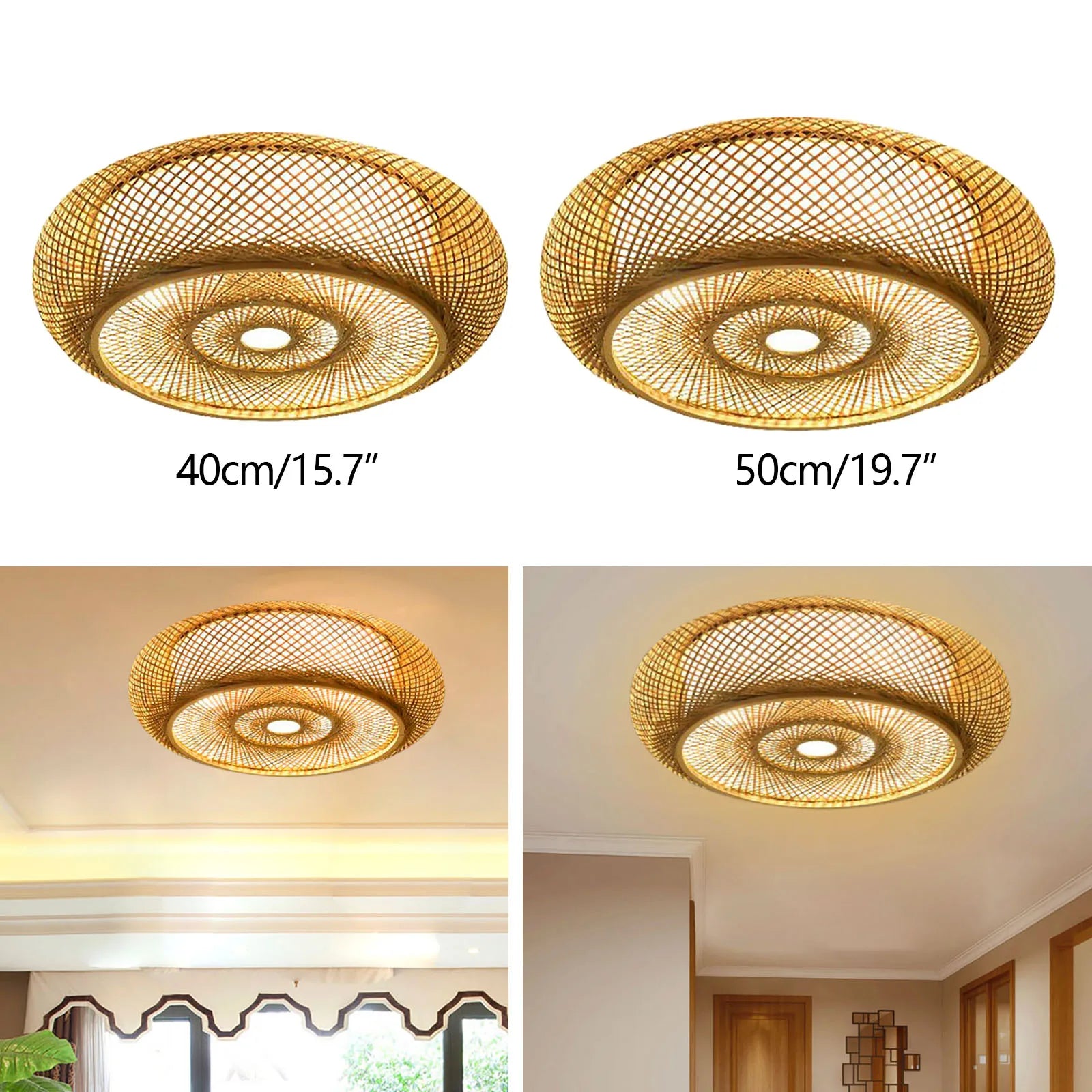 ZenLicht Bamboo Hanging Lamp | Lighting | LED | bamboo/rattan | Premium Lighting Solution