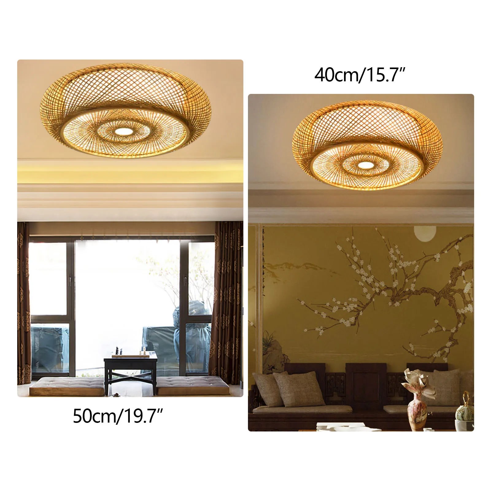 ZenLight Bamboo Recessed Ceiling Lamp | Lighting | metal | Premium Lighting Solution