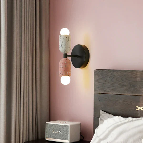 Double Head Creative Wall Lamp | Wall Lamp | glass | 110V - 120V | Elegant Wall Illumination