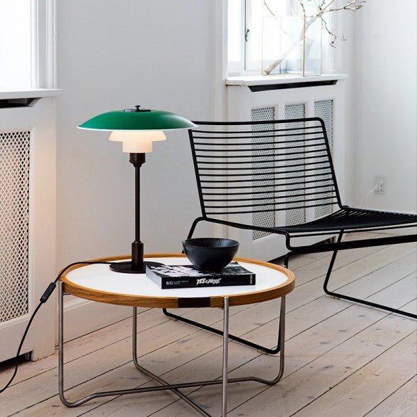 Scandinavian Design Table Lamp Multilayer | Table Lamp | glass/Metal | Sleek Table Accent