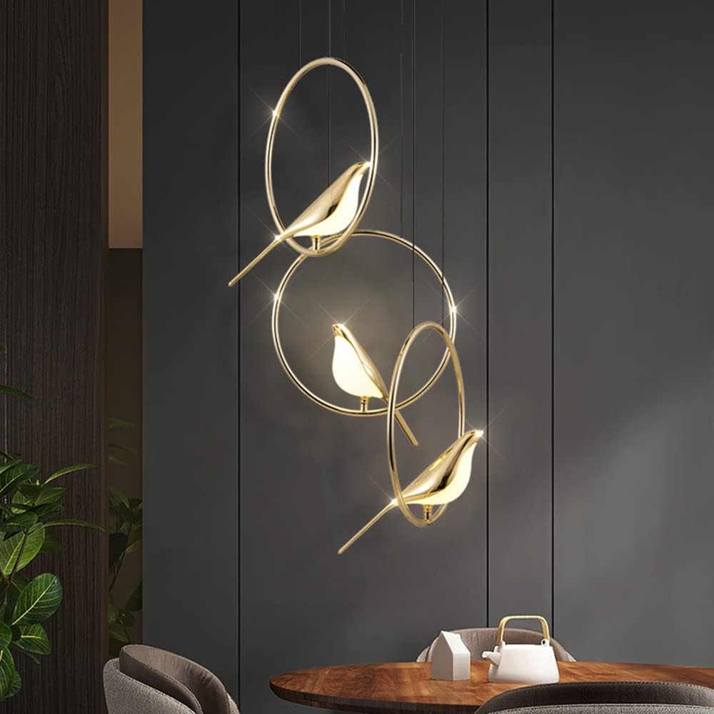 Creative Birds Circle Garland Hanging | Lighting | LED | acrylic/metal | Premium Lighting Solution