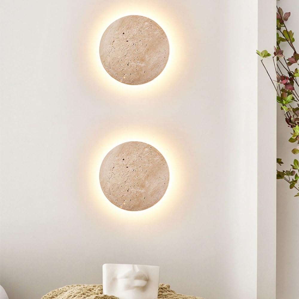 Stonelamp Round Wall Lamp | Wall Lamp | Elegant Wall Illumination