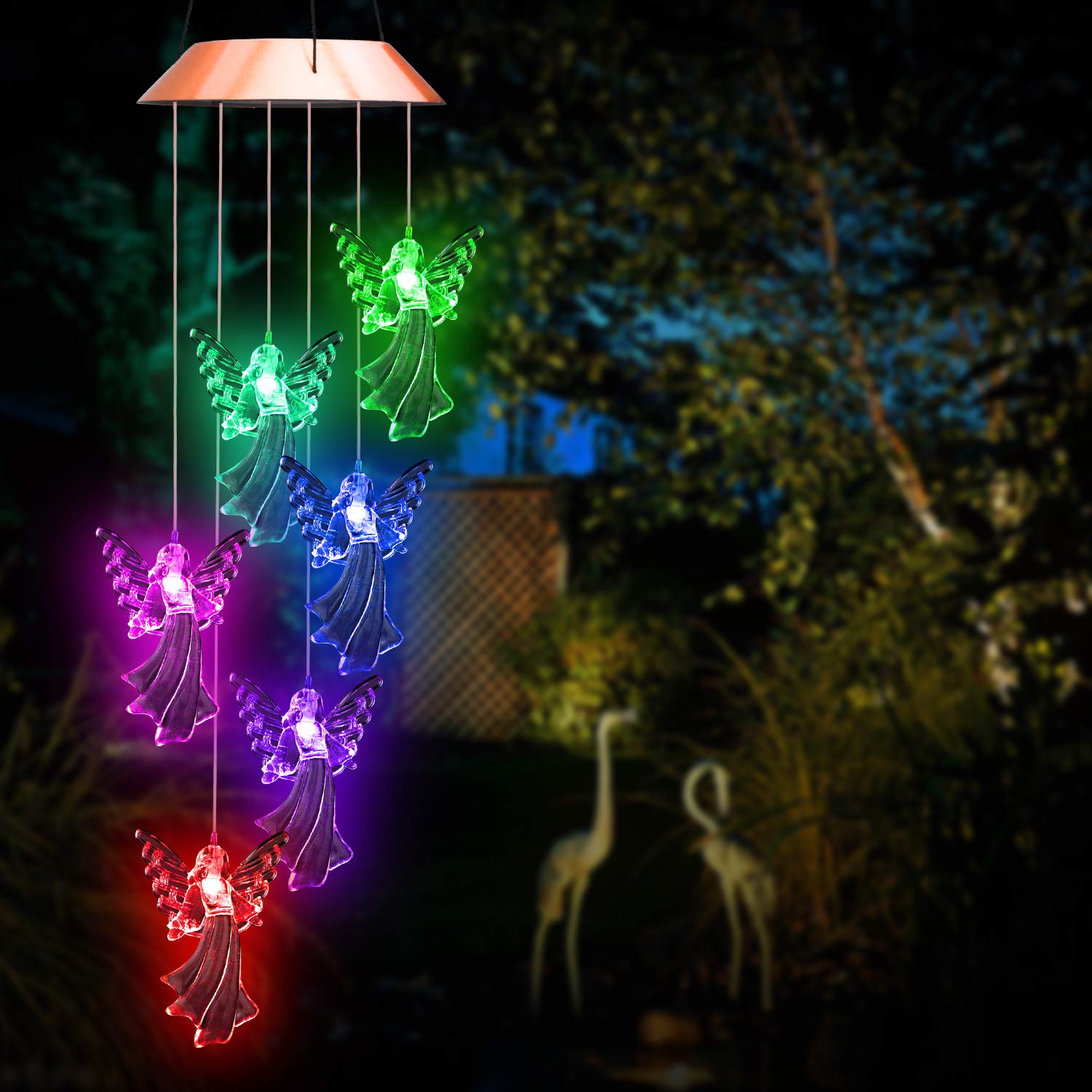 Solar Guardian Angel Wind Chimes | Lighting | LED | Premium Lighting Solution