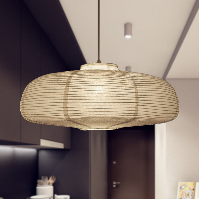 Paper Hanging Lamp Traditional White | Lighting | LED | fabric | 110V-120V | Premium Lighting Solution