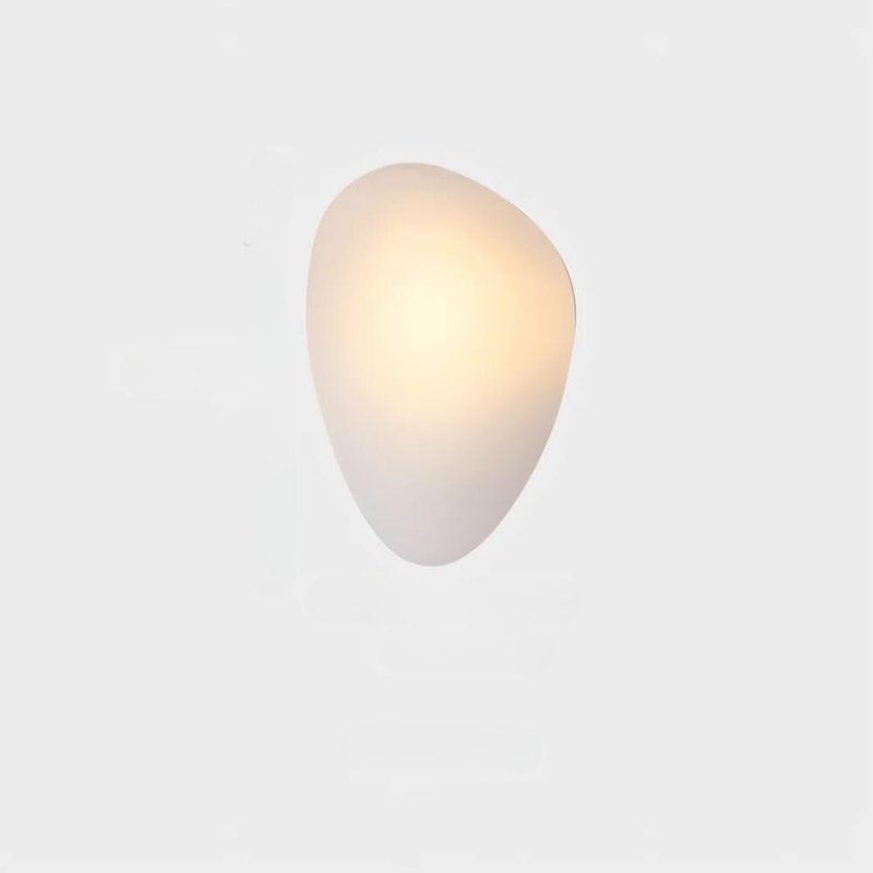 PebbleHue Wall Lamp Glass Wall | Wall Lamp | Led | glass/metal | 5W | 85V - 260V - 90V - 260V | Elegant Wall Illumination