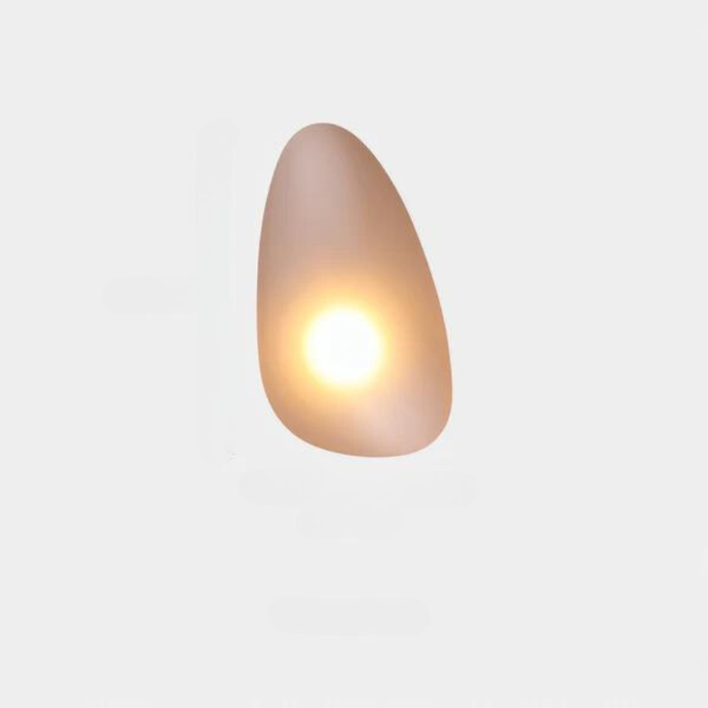 PebbleHue Wall Lamp Glass Wall | Wall Lamp | Led | glass/metal | 5W | 85V - 260V - 90V - 260V | Elegant Wall Illumination