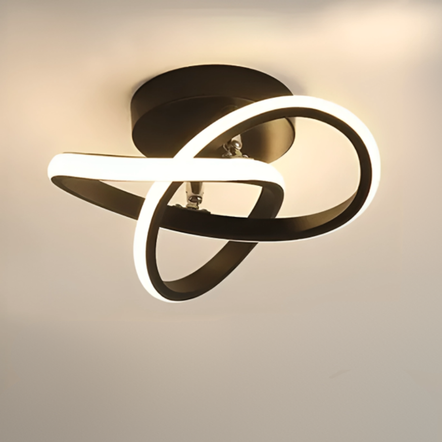 Modern Ceiling Lamp Rings Creative | Lighting | LED | warm white | acrylic/aluminum | 18W | Premium Lighting Solution