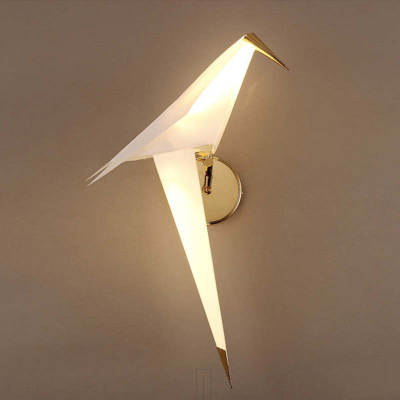 Clifford Design Bird Indoor Wall | Wall Lamp | Led | Metal/Acrylic | Elegant Wall Illumination