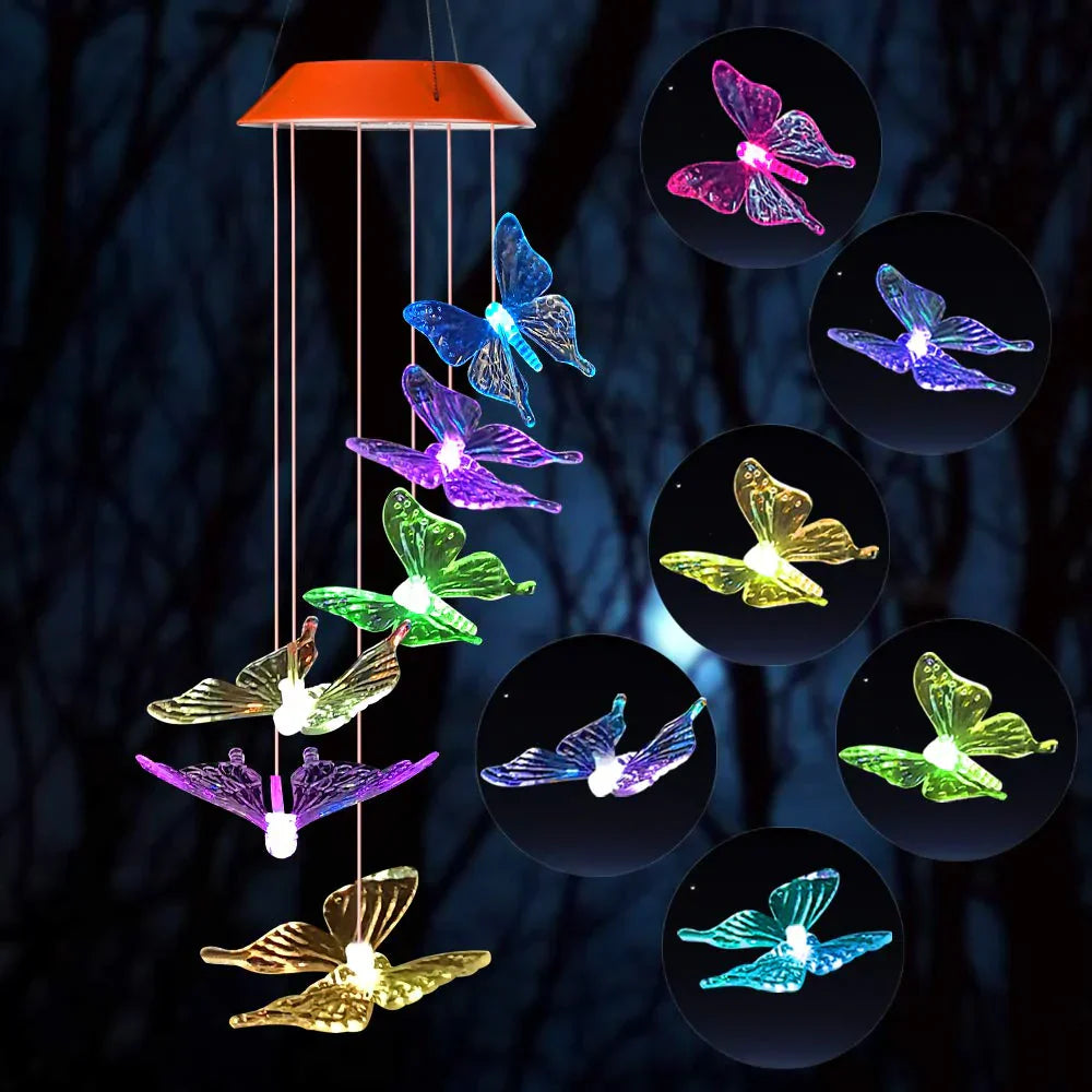 Solar powered butterfly lights | Lighting | LED | glass/plastic | Premium Lighting Solution