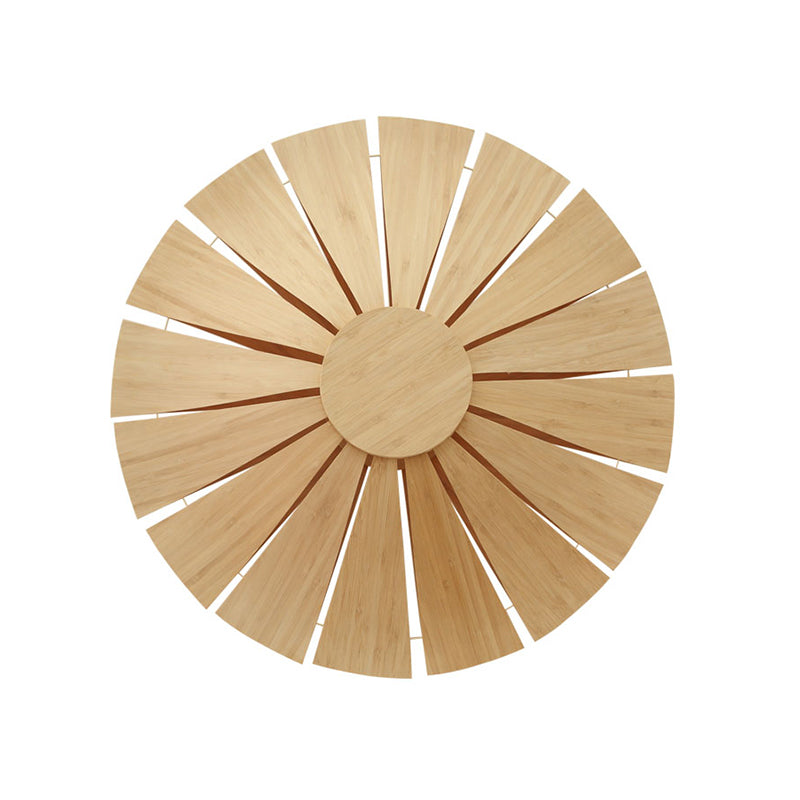 SunCircle Modern Wooden Circular Wall | Wall Lamp | wood | 110V - 120V - 20V - 220V - 240V | Elegant Wall Illumination