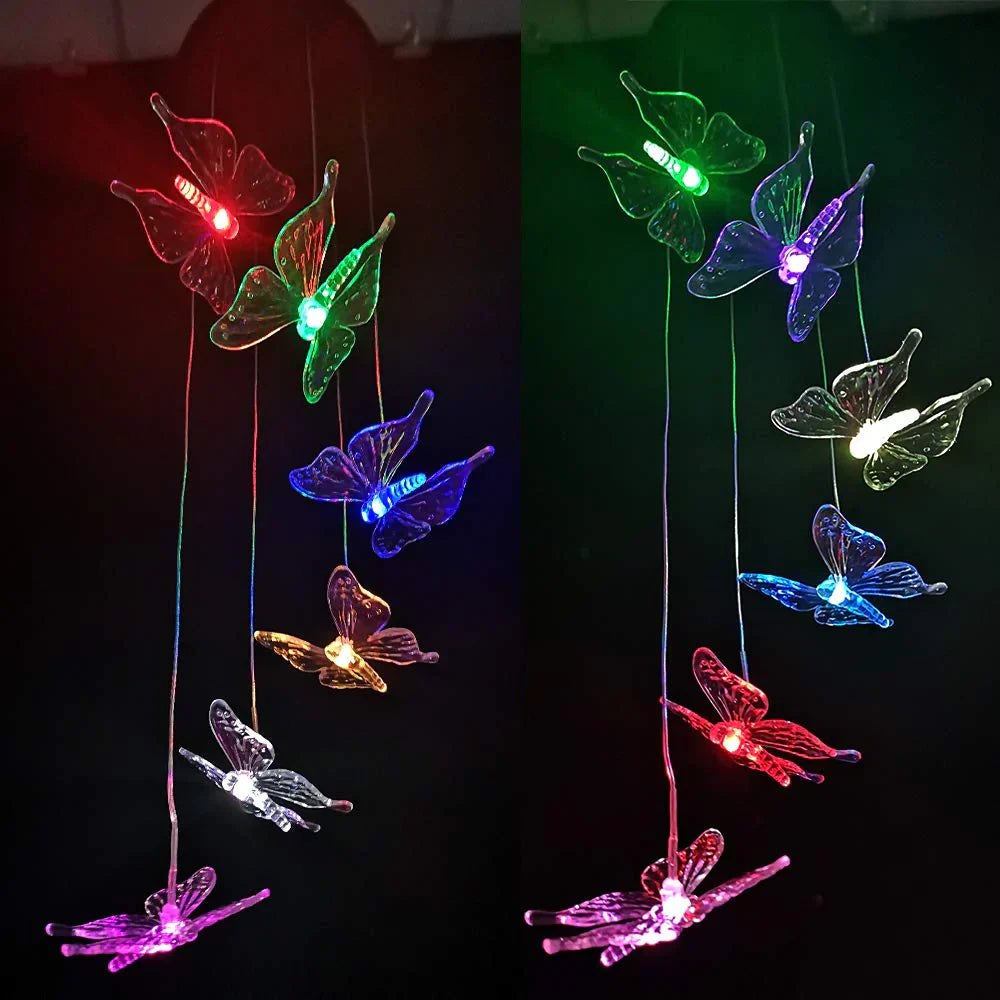Solar powered butterfly lights | Lighting | LED | glass/plastic | Premium Lighting Solution