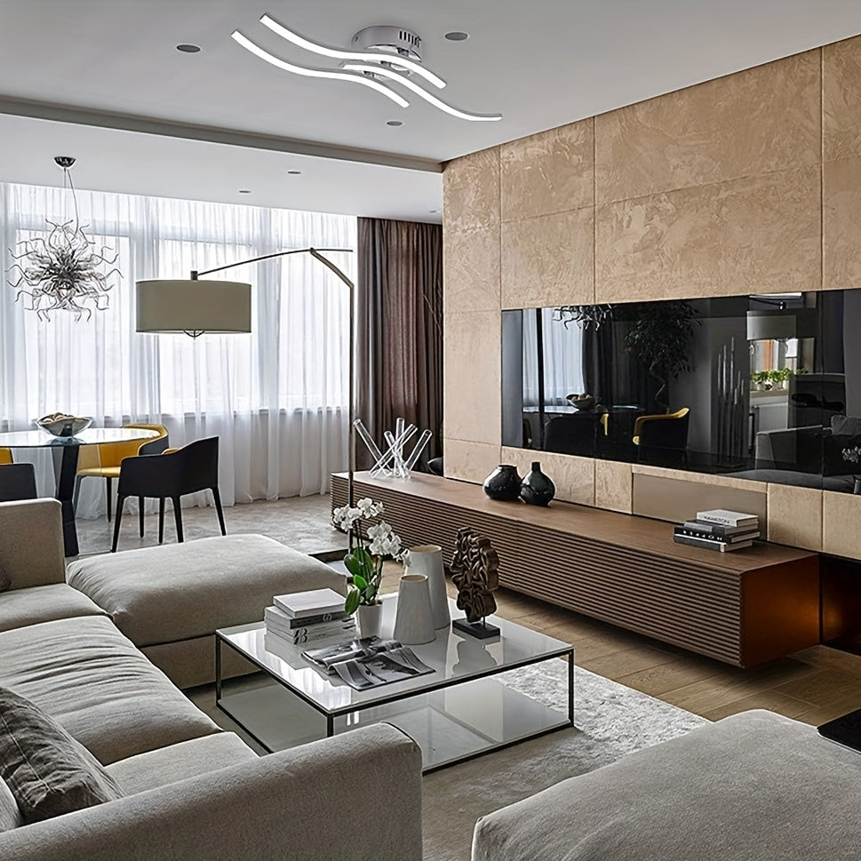 LumaCurve Dimmable Ceiling Lamp | Lighting | LED | aluminum | Premium Lighting Solution