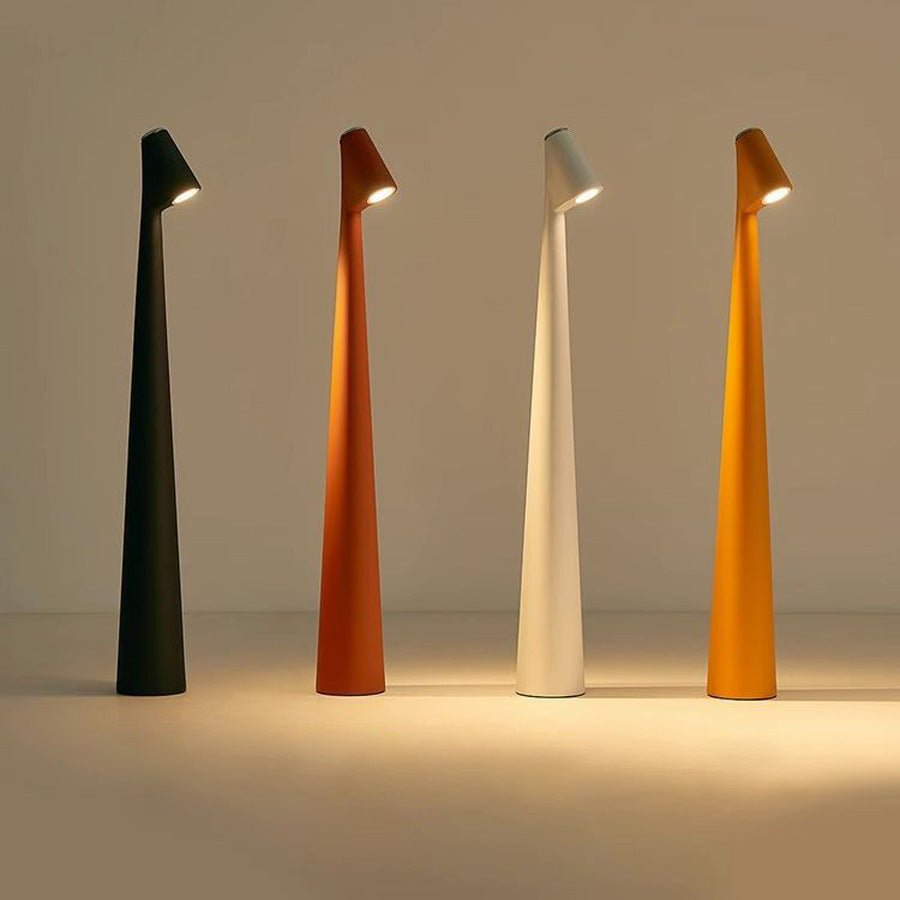 Nordika™ Minimalist Wireless Table Lamp | Table Lamp | LED | wood/ABS | Sleek Table Accent