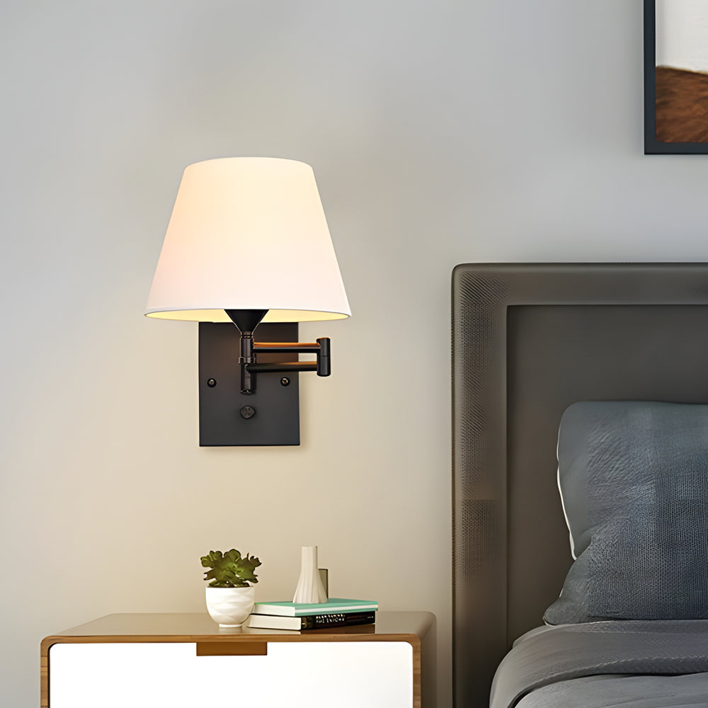 Light Plug-In Swivel Wall Lamp | Wall Lamp | Led | Warm White | iron/metal | 110V | Elegant Wall Illumination