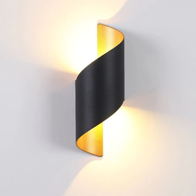 Modern Wall Lamp, Spiral, Indoor, | Wall Lamp | Led | metal | 110V - 240V | Elegant Wall Illumination