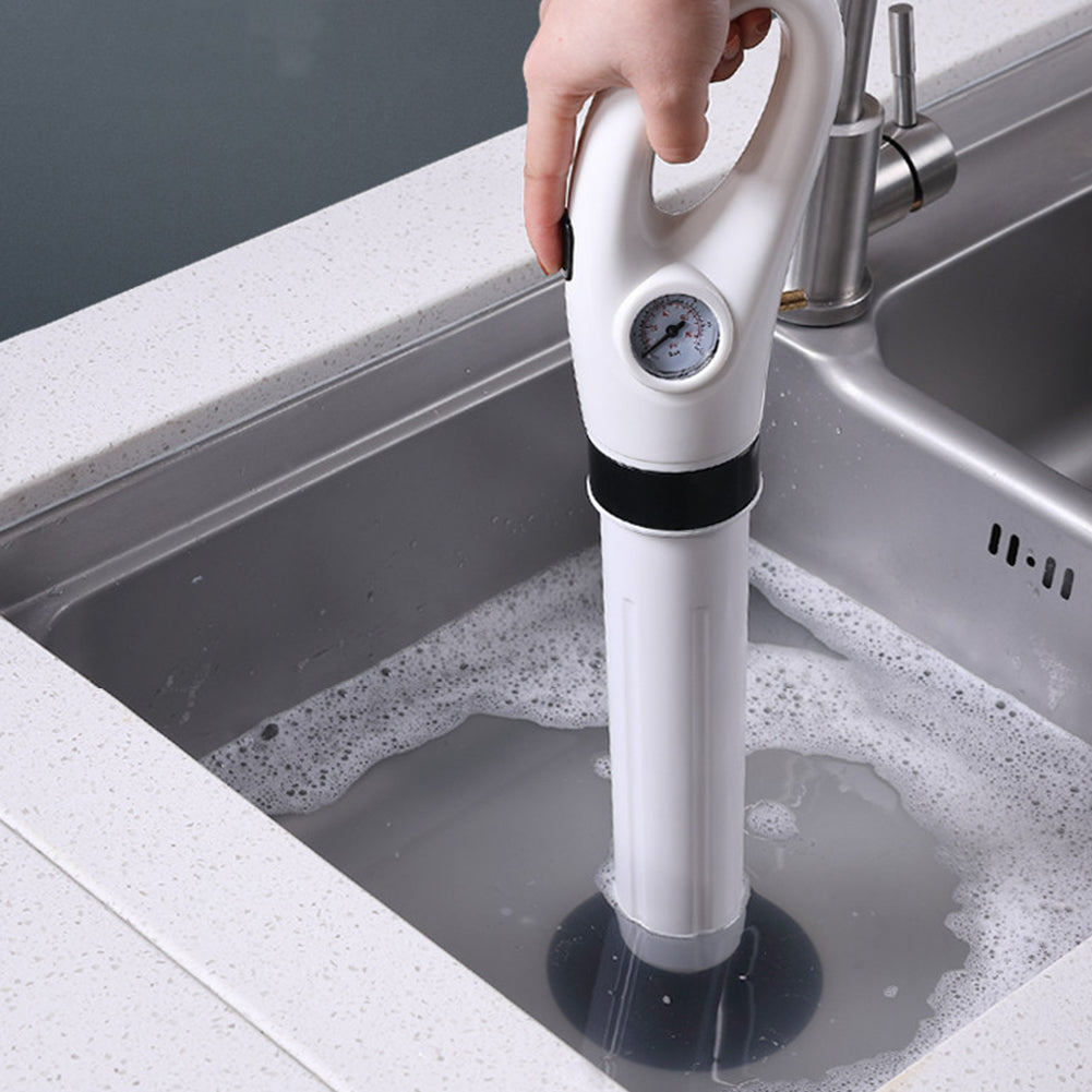 PlungeMax Ultra high pressure toilet unblocker drain blower | By Stopper | ABS | Functional Home Appliance