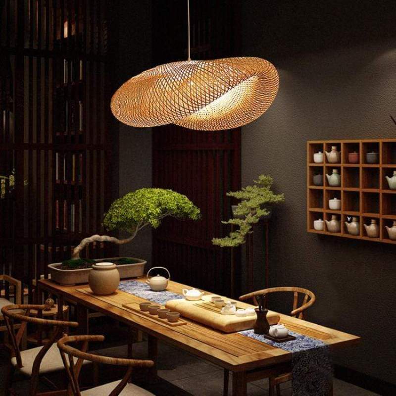 ZenBamboo Hanging Lamp Bulbs made | Lighting | LED | Warm White | 220V | Premium Lighting Solution