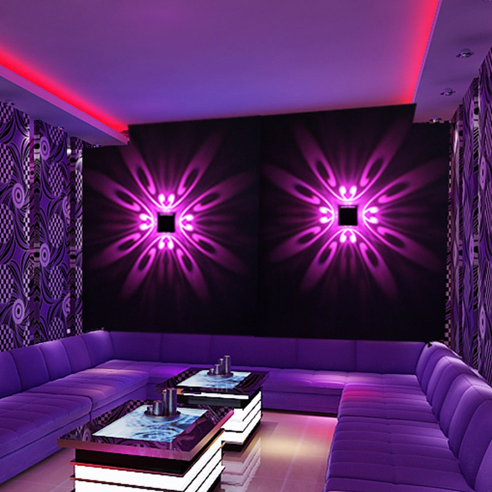 Wall Lamp Colorful mood lighting | Wall Lamp | Led | metal/plastic | Elegant Wall Illumination