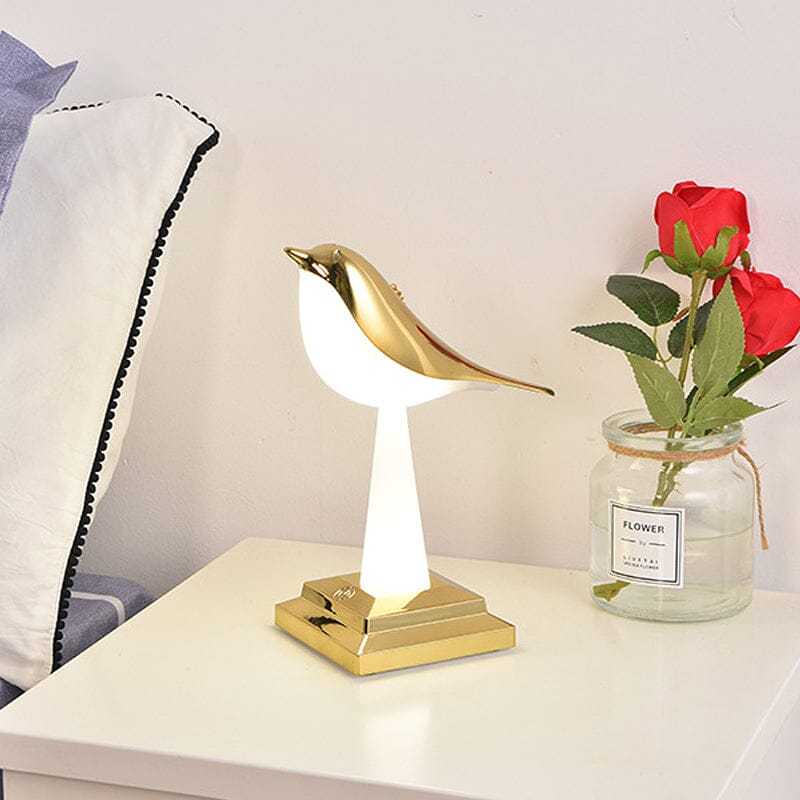 Aviara™ Creative Bird Lamp Unique | Table Lamp | LED | metal/ABS | Sleek Table Accent