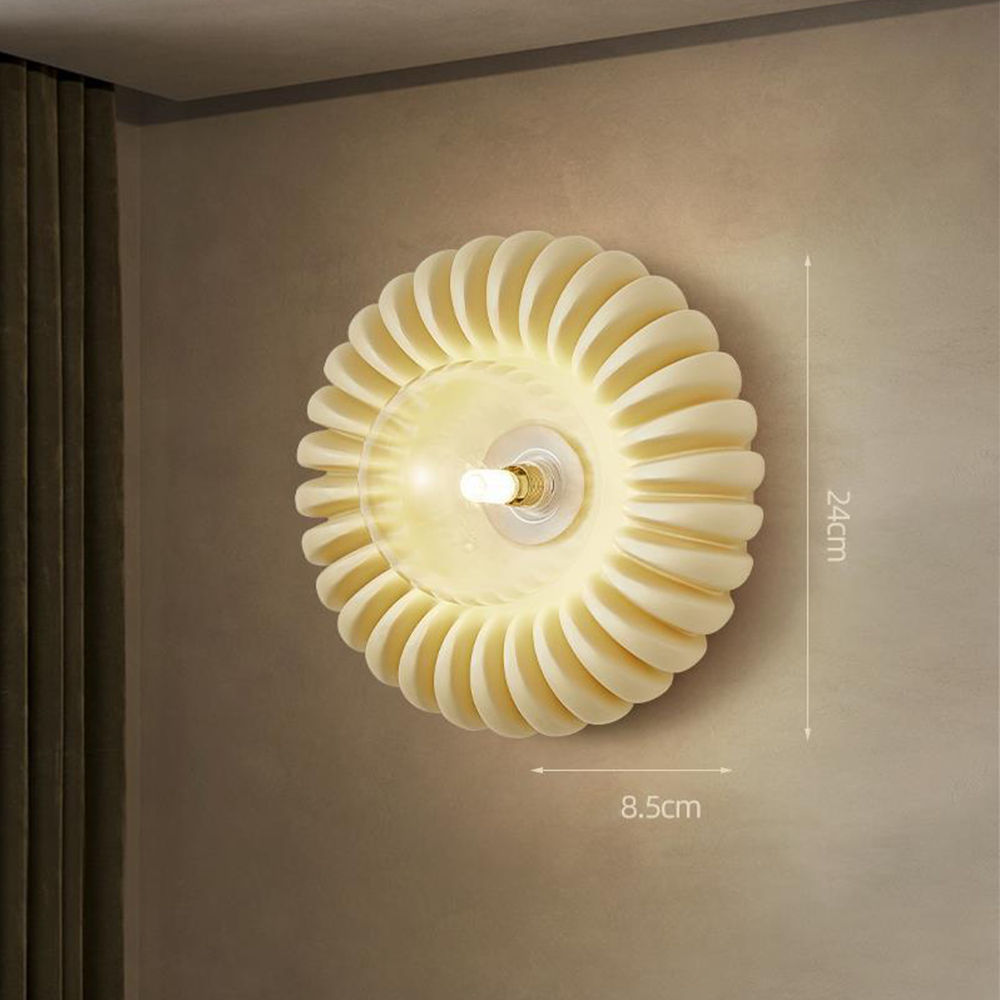 French Style Creative Resin Corridor | Wall Lamp | 110V - 120V | Elegant Wall Illumination