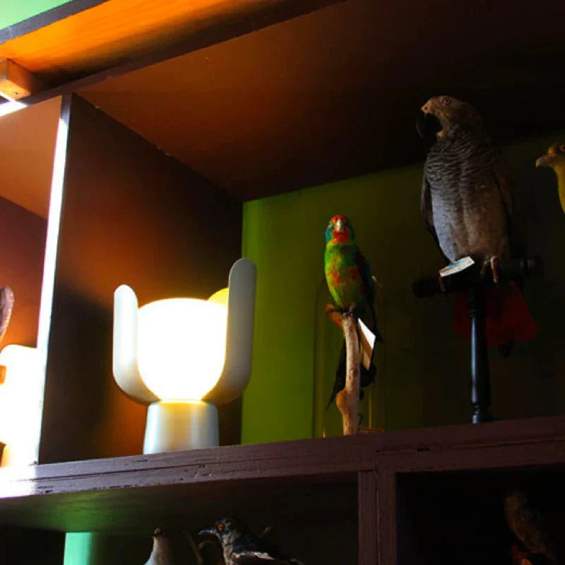 Petalux™ Modern Flower Shaped Table | Table Lamp | acrylic/metal | Sleek Table Accent