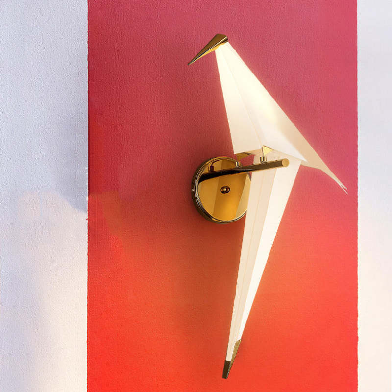 Clifford Design Bird Indoor Wall | Wall Lamp | Led | Metal/Acrylic | Elegant Wall Illumination