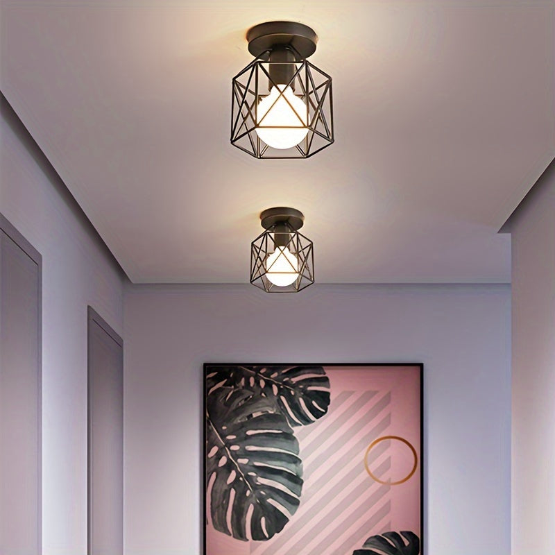 NordicLight Black Iron Ceiling Lamp | Lighting | Premium Lighting Solution