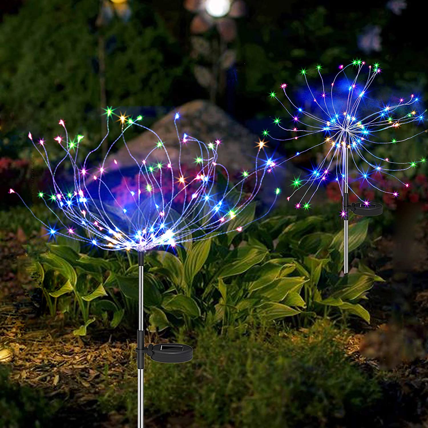 Pieces Outdoor Solar Garden Fireworks | Lighting | LED | Premium Lighting Solution