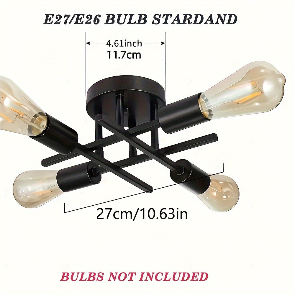 SatelliteLight Black Iron Modern Ceiling | Lighting | metal | Premium Lighting Solution