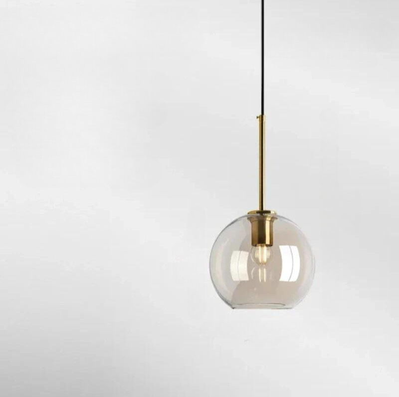 NordicGlas Modern Scandinavian Hanging Lamp | Lighting | glass/metal | 90-260V | Premium Lighting Solution