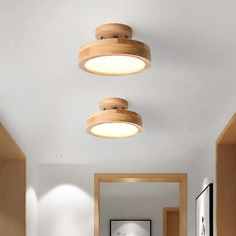 VegaGleam Modern Ceiling Lamp | Lighting | LED | wood | Premium Lighting Solution