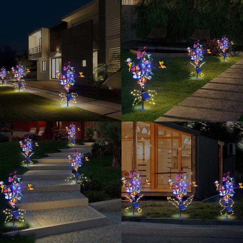 Packages Solar Outdoor Butterfly Lights | Lighting | copper/plastic | Premium Lighting Solution