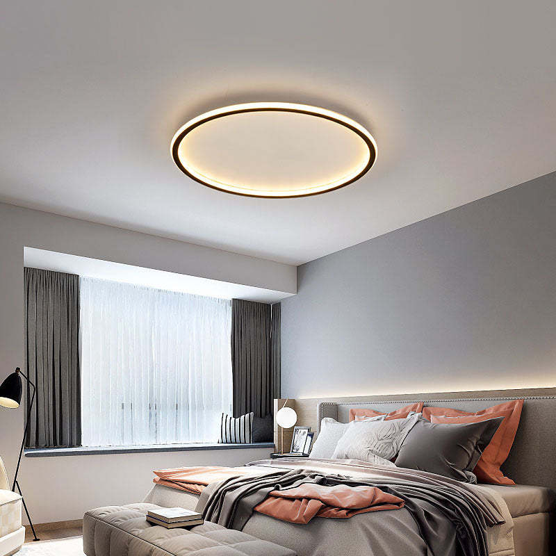 LunaNova Modern Round Ceiling Lamp | Lighting | LED | acrylic/metal | Premium Lighting Solution
