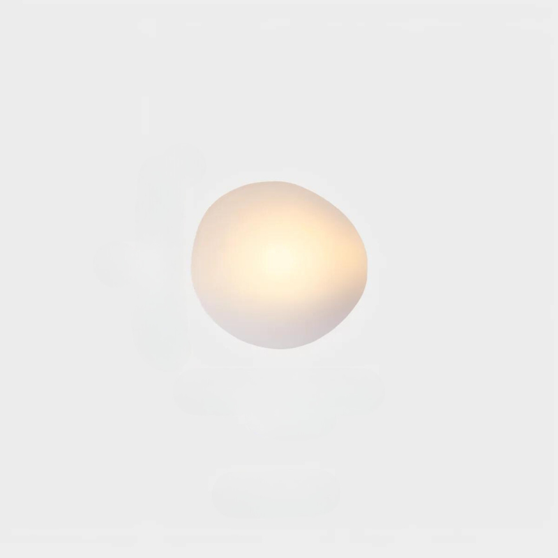 PebbleHue Wall Lamp Glass Wall | Wall Lamp | Led | glass/metal | 5W | 85V - 260V - 90V - 260V | Elegant Wall Illumination