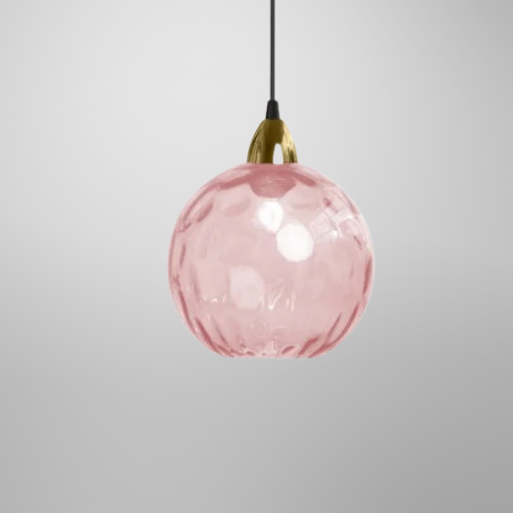 HelderBol Glass Ball Hanging Lamp | Lighting | cool white | glass/iron/metal | Premium Lighting Solution