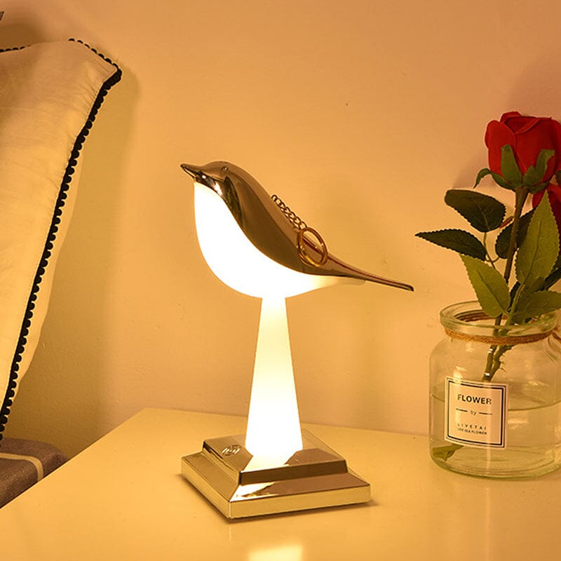 Aviara™ Creative Bird Lamp Unique | Table Lamp | LED | metal/ABS | Sleek Table Accent
