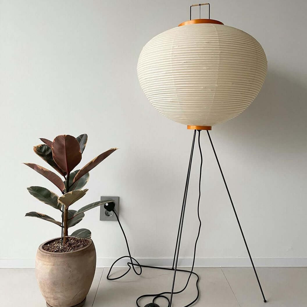 Rice paper floor lamp | Floor Lamp | LED | metal | 240v | Stylish Floor Lighting