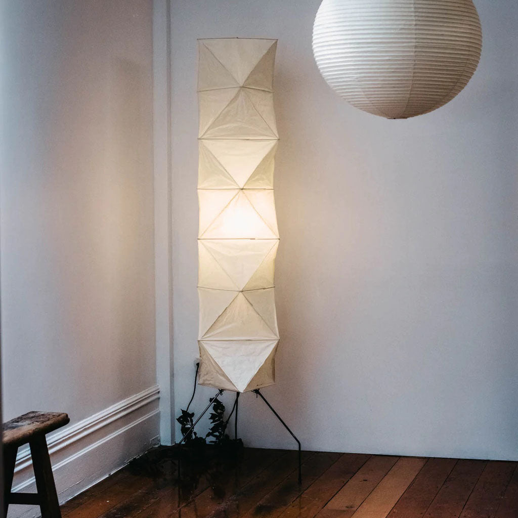 Rice paper floor lamp | Floor Lamp | LED | metal | 240v | Stylish Floor Lighting