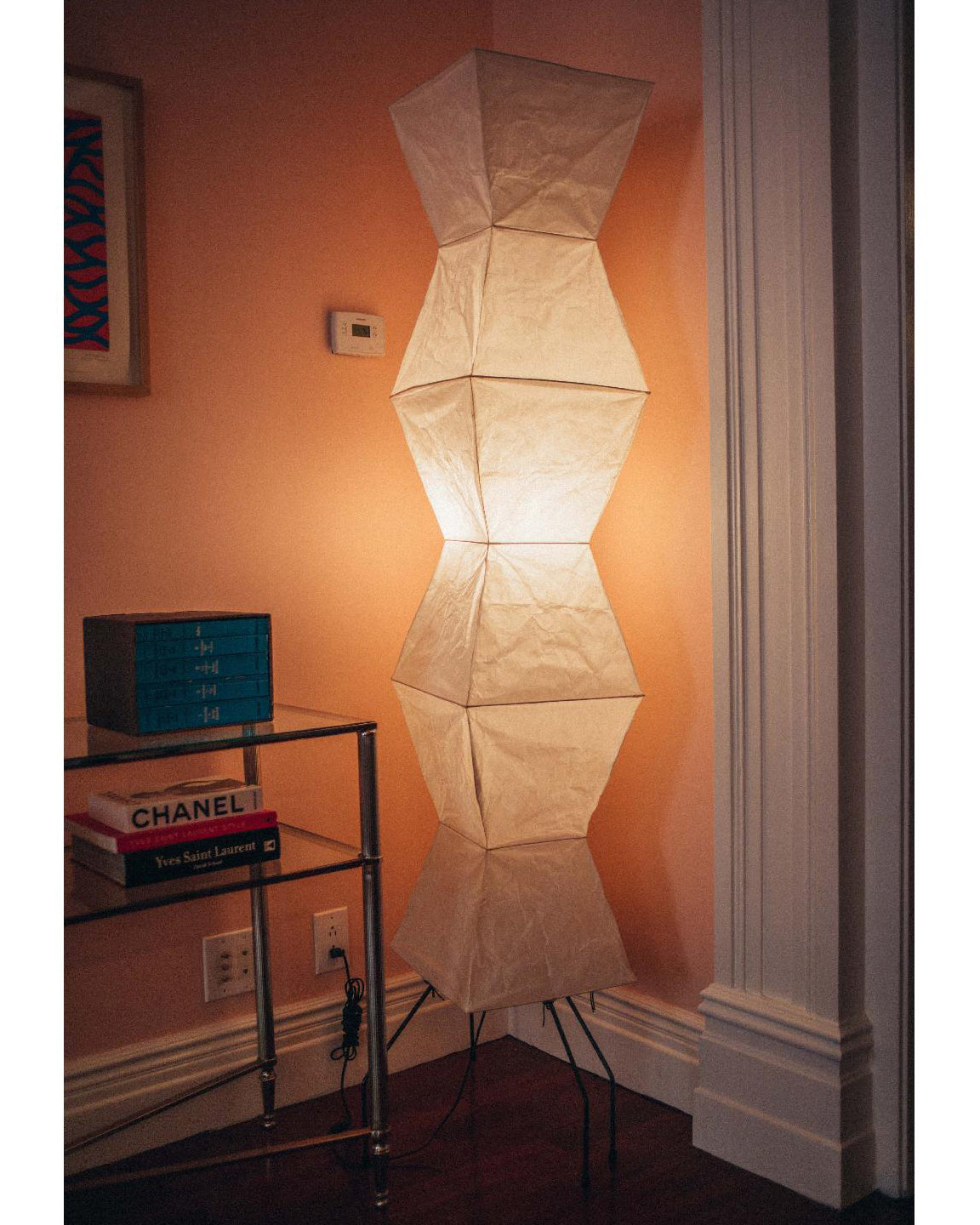 Rice paper floor lamp | Floor Lamp | LED | metal | 240v | Stylish Floor Lighting
