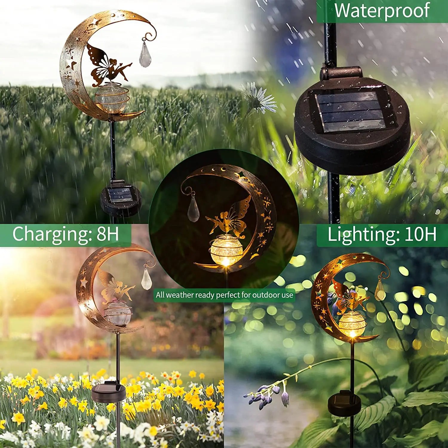 MagicGlow Solar Crawling Light | Lighting | LED | iron | Premium Lighting Solution