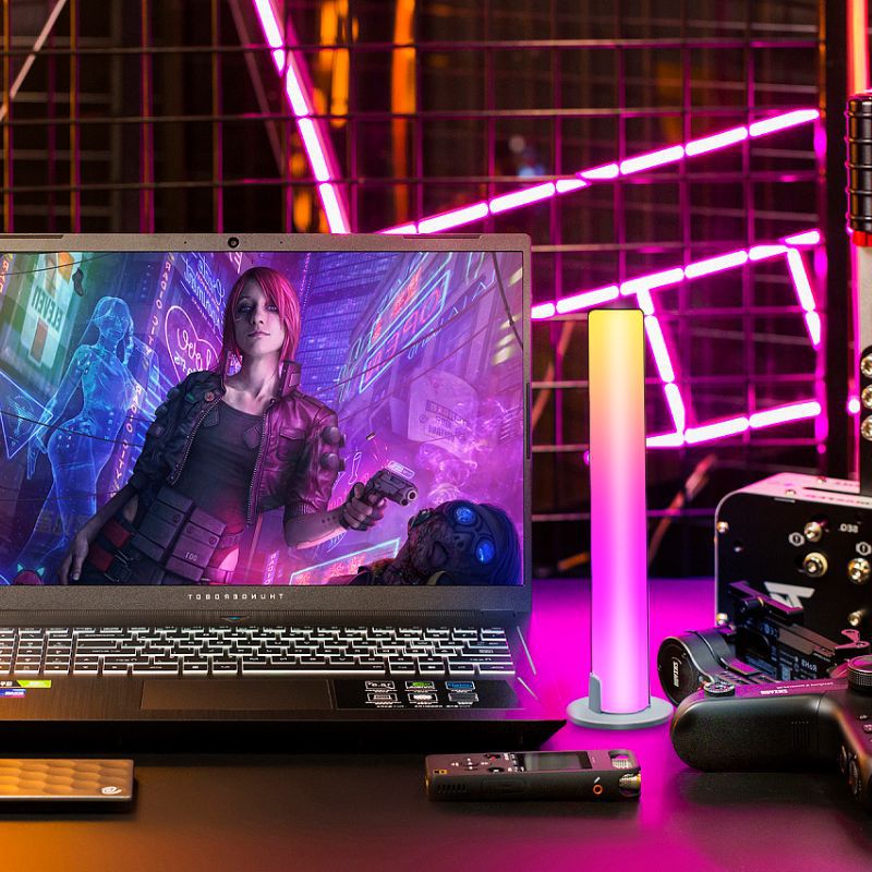 Lino Modern Desk Lamp Bluetooth | Table Lamp | LED | ABS/PC | Sleek Table Accent