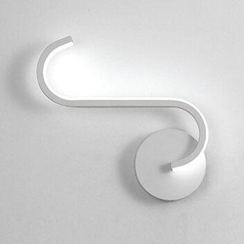 Modern minimalist Curves Line wall | Wall Lamp | Led | aluminum | 110V - 120V - 220V - 240V | Elegant Wall Illumination