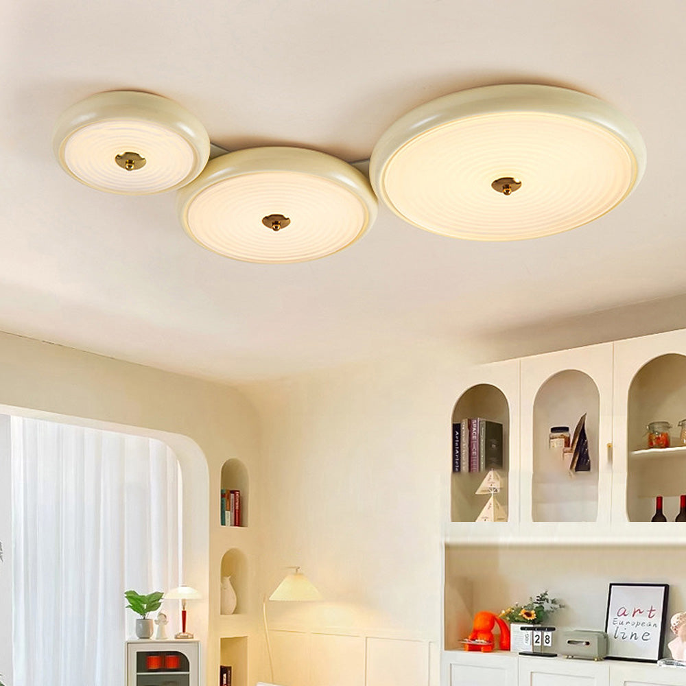Modern Round Ceiling Lamp | Lighting | LED | glass/metal | 110V-120V | Premium Lighting Solution